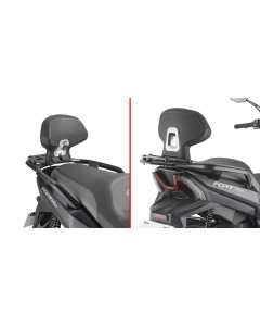 Givi TB9700A schienalino passeggero per QJ Motor Fort 350.