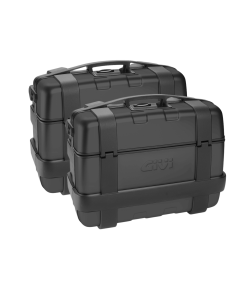 Givi TRK33BBPACK2 coppia di valigie laterali Trekker monokey da 33 litri nere
