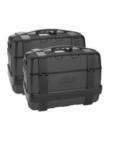 Givi TRK46BBPACK2 valigie laterali nere Trekker da 46 litri Monokey
