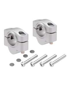Hepco & Becker 42304582 20 09 riser silver per Yamaha Tenerè 700 dal 2025 +20 mm.