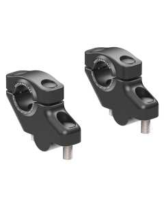Hepco & Becker 42407678 00 01 riser neri CFMoto 450MT +30mm con arretramento.