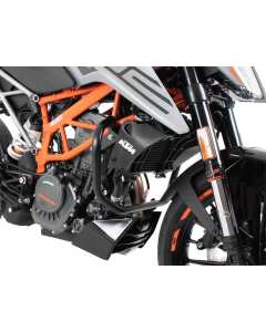 Hepco & Becker 5017630 00 01 barre paramotore nere per la moto KTM 125 Duke dal 2021.