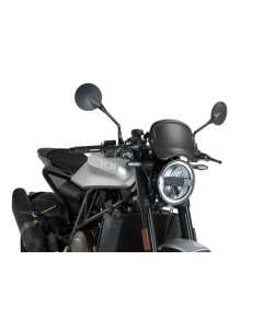 Puig 8833J carenatura frontale in alluminio nero per moto Husqvarna Vitpilen 701