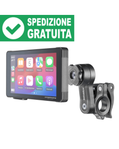 Sistema multimediale per moto con schermo da 5,5 per moto Cellular Line Interphone INTERPHORIDESYNC.