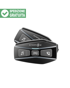 Interphone INTERPHOUCOM16TP interfono doppio caschi moto U-COM16