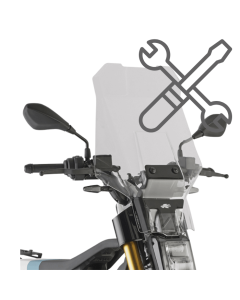 Kappa A5147AK attacchi per montare il parabrezza per BMW CE02 Kappa 5147A