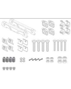 Kappa KOFCAM kit di configurazione Monokey Cam-Side per porta valigie laterali neutri KLO e KLOR