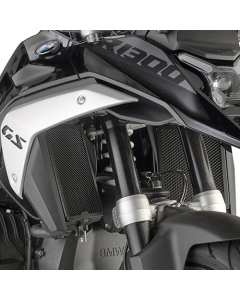 Pararadiatore per la moto BMW R 1300 GS in acciaio inox di colore nero Kappa KPR5143.