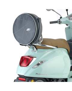 Borsa per vespa a forma di ruota in pelle da portapacchi Kappa VPS02K