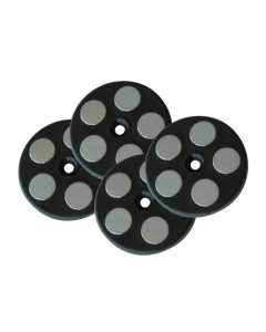 4 magneti per il montaggio della borsa sul serbatoio metallico 
Cod.: TK4KIT
