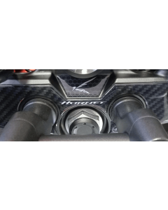 Labelbike 7438649960042 adesivo carbon look piastra forcella sterzo Honda CB750 Hornet 2023