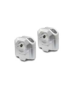 SW-Motech LEH.00.039.24100.30/S riser per manubri moto da 28 con rialzo di 30 mm.