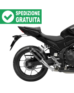 LeoVince 3395EBU GP Corsa Evo Black Edition per Honda CB500 Hornet.