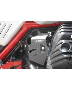 Mytech MTG415 protezione corpi farfallati per Moto Guzzi V85TT lato destro.