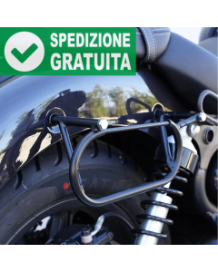 Bags & Bike TLSM650 telaietti borse laterali per Royal Enfield Super Meteor 650.
