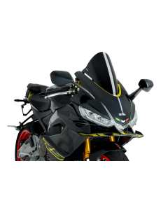 Puig 20571N cupolino nero per la moto Aprilia RS660 2025.