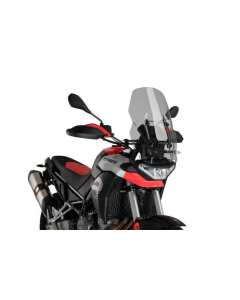 Puig 21182 cupolino touring per la moto Aprilia Tuareg 660 dal 2022 disponibile nella verisone trasparente 21182W, fumè chiaro 21182H e fumè scuro 21182F