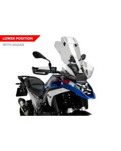 Puig 21796 cupolino Touring con spoiler superiore per BMW R 1300 GS con radar.
