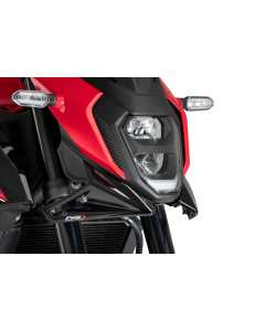 Puig 21936N spoiler Downforce frontale nero lucido per Honda CB500 Hornet.