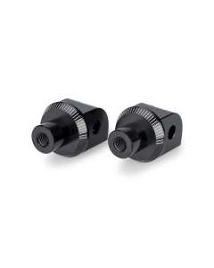 Puig 22149N adattatori pedane passeggero per Triumph Speed 400 e Scrambler 400X.