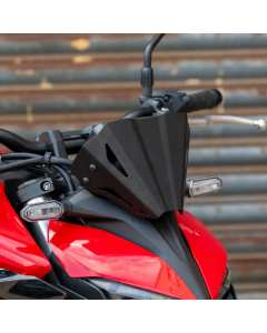 Pyramid 21899M fly screen nero opaco per Honda CB1000 Hornet / SP.