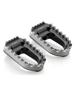 Rizoma PE640B pedivelle moto Rally in colorazione nera