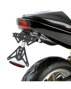 Barracuda KE6104-BN portatarga regolabile per Kawasaki ER6-N.