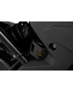 SW-Motech SCT.07.897.10100/B protezione serbatoio posteriore liquido freni moto BMW F 750 GS e F 850 GS e Adventure