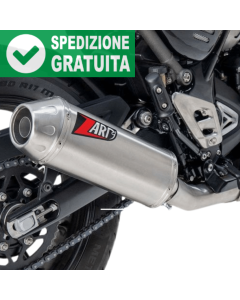 Zard ZTP105S10SSO terminale Omolgato per triumph Scrambler 400 X e Speed 400.