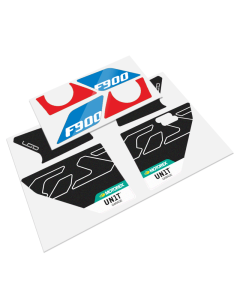 Unit Garage 4508 coppia adesivi protetti UV BMW F900GS.