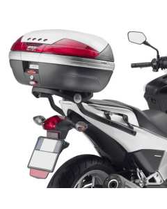 Attacco posteriore specifico per bauletto Givi 1109FZ, per moto HONDA Integra 700 (12 > 13)