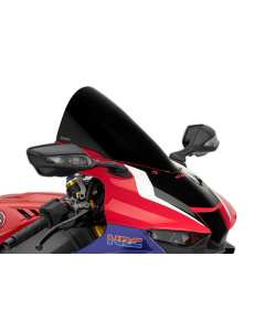 PUIG 20314N Cupolino R-Racing aerodinamicamente efficiente, maggiore altezza, deviazione del vento per non colpire il casco, per moto HONDA CBR1000RR-R FIREBLADE 2020