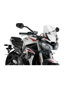 Puig 20432W cupolino trasparente New Generation Sport moto Triumph Street Triple S 2021