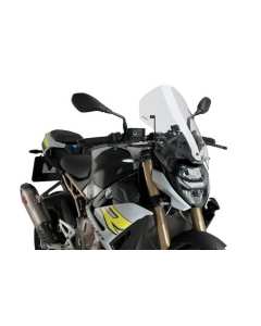 Puig 20889W New Generation Touring trasparente per Bmw S1000R con supporti OEM