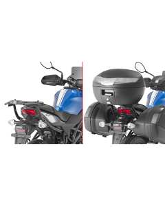 Attacco posteriore specifico per bauletto Givi 3111FZ per moto SUZUKY SV 650 (16 > 18)