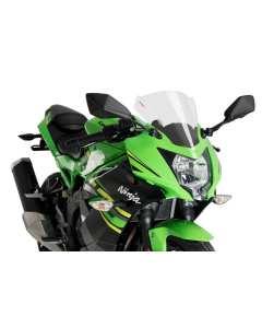 Puig 3539H cupolino fumè chiaro racing per moto Kawasaki Ninja 125 dal 2019
