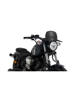 Puig 3812J cupolino porta numero frontale per moto YAMAHA XV950 2020,include omologazione certificata ABE 38007, altamente resistente ai possibili impatti