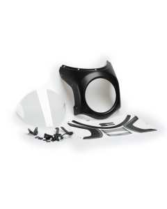 Puig 9553 semicarena nero per la moto Triumph Speed Twin 900.