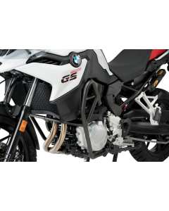 Paramotore tubolare nero per moto Bmw F850GS e F750GS
