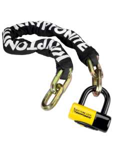 Kryptonite catena Fahgettaboudit 1410  con lucchetto disco New York