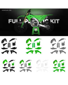 Kawasaki KX 450 X dal 2024 kit plastiche completo diversi colori Acerbis 0026078.
