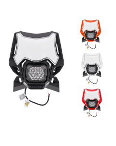 Acerbis 0027411 faro VSL lumen-X mascherina offroad 27W 3000 lumen.