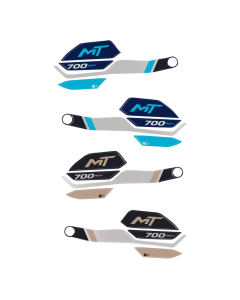 Adesivi 3D protezioni paramani per CFMoto 700MT Adventure 2025 Labelbike.