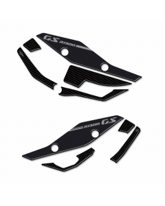 Labelbike 7438649962022 BMW R 1300 GS adesivi battitacco in resina 3d carbon look.