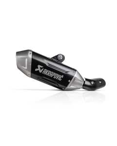 Akrapovic S-B4SO4-HHLSSBL Slip-On Line Silenziatore in Acciaio Nero per BMW F 450 GS.