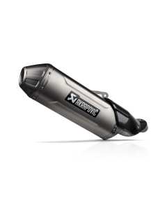 Akrapovic S-K5SO2-HFTT terminale Slip-On Line STREET per Kawasaki KLE500 dal 2026.