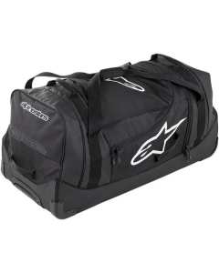 Alpinestars 6106118-140-OS borsa da viaggio Komodo 150L nera con ruote.