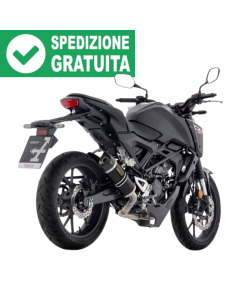 Arrow 51520AKN scarico completo omologato Thunder Dark per Honda CB 125 R dal 2024.