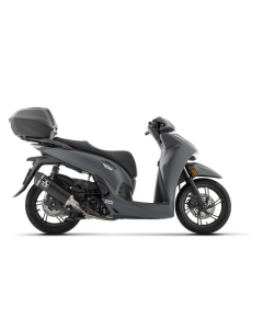 Arrow 53054AKN con terminale Urban in alluminio Dark con fondello carby per Honda SH350 dal 2025.