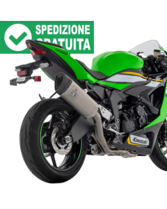 Arrow 71208PTZ scarico completo Racing Competition per Kawasaki ZX-6R dal 2024.